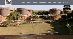 Desktop Screenshot of hotelshyamfarm.com